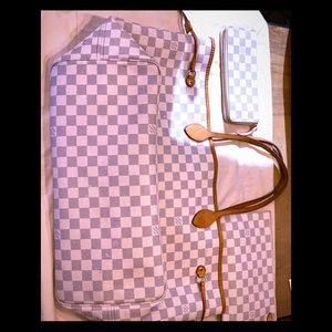 Louis Vuitton neverfull GM, pochette and wallet